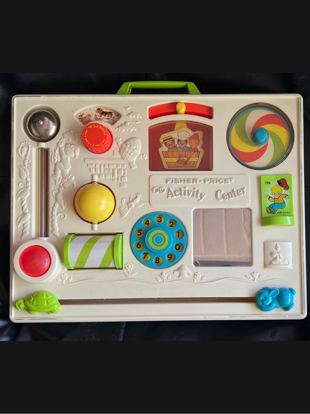 1970’s Vintage Fisher-Price Activity Center Panel Toy